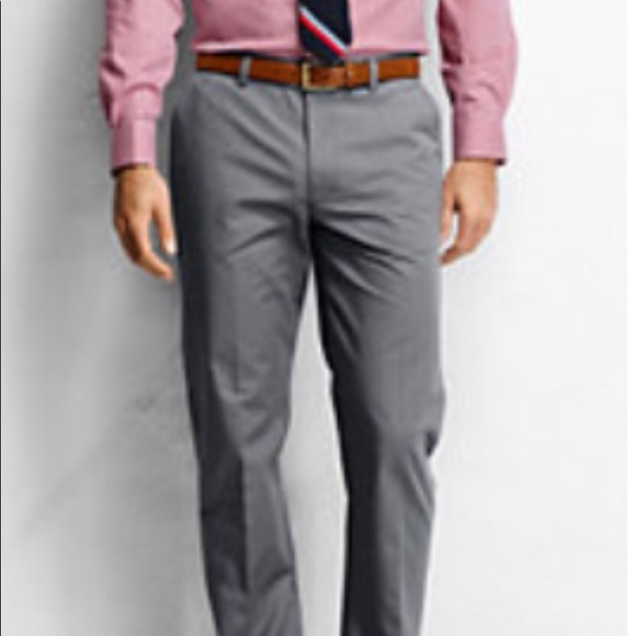 Gray Twill Pants - Picture 1 of 1